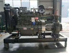 40kw diesel water pump unit  Single-stage centrifugal pump supporting water pump unit