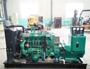 50KW gas generating set  Weichai series 6105AZLD diesel engine